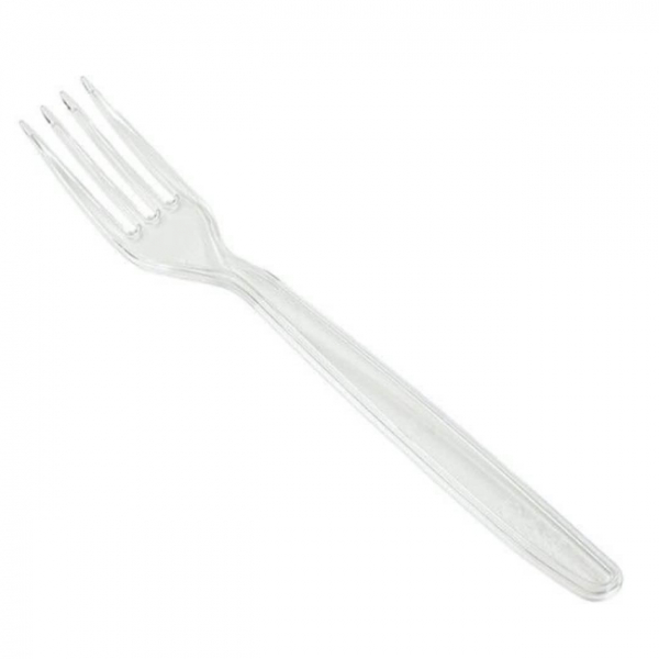Product Image for Set 50 Furculite Reutilizabile din Plastic Transparent DNC50822