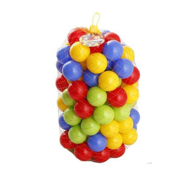 Product Image for Set 50 Mingi de Plastic Colorate 7cm
