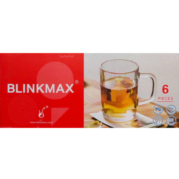 Product Image for Set 6 Cani Cappuccino, Ceai Sticla BLINKMAX 180ml KTZB137 CNN49943