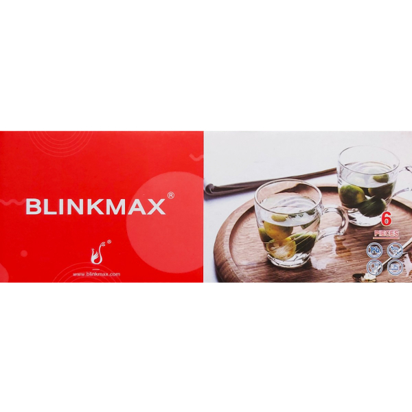 Product Image for Set 6 Cani Cappuccino, Ceai Sticla BLINKMAX 225ml KTZB109-1 CNN49945