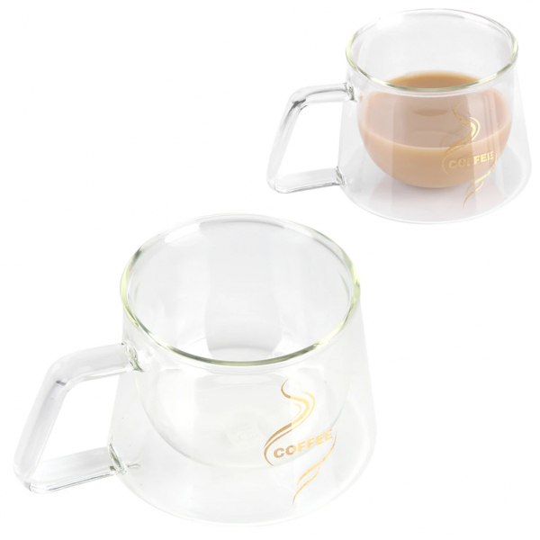 Product Image for Set 6 Cani Sticla Doblo cu pereti dubli 210ml X454 CNN48551