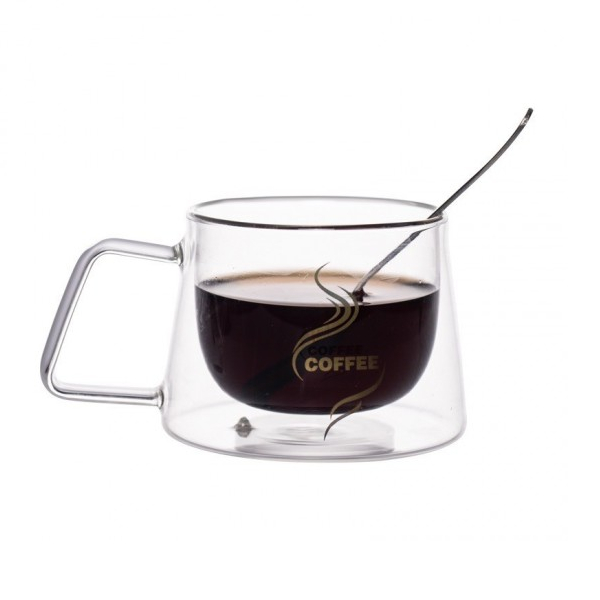 Product Image for Set 6 Cesti Sticla Borosilicata Pereti Dubli 200ml Wei A13508 DNC52616