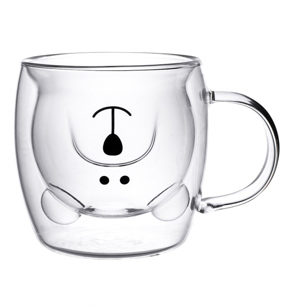 Product Image for Set 6 Cesti Sticla Borosilicata Pereti Dubli 260ml Wei A14064 DNC55151