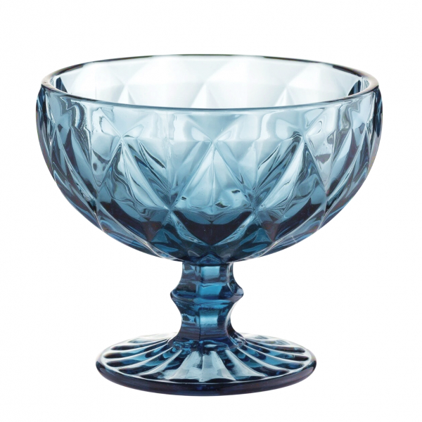 Product Image for Set 6 Cupe Sticla Inghetata 300ml Blue Cok Escorial 157-0012 CNN49482