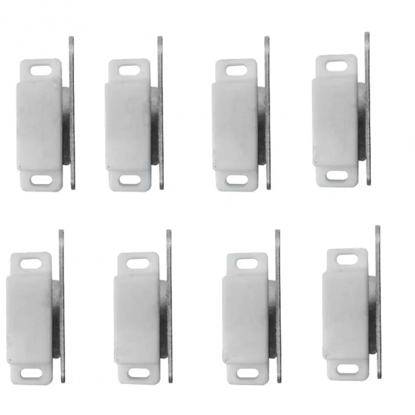 Product Image for Set 8 Inchizatoare cu Contacte Magnetice Plasa Insecte Fereastra Alb