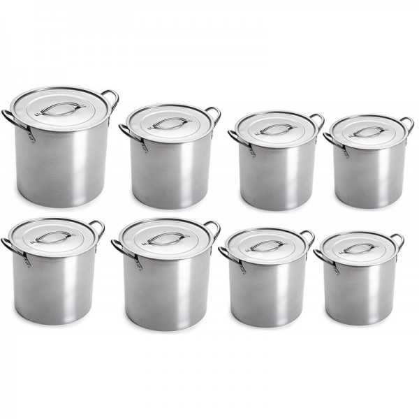 Product Image for Set 8 Oale Inox cu Capace Inox Grunberg SP8