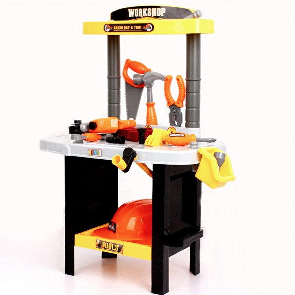 Product Image for Set Atelier Jucarie Bricolaj cu Unelte si Scule 8002