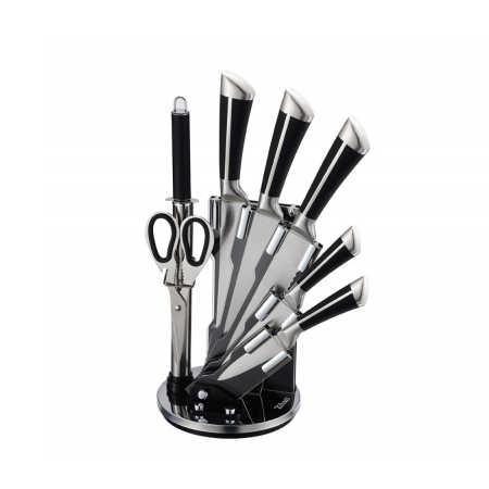 Product Image for Set cutite 8 piese otel inoxidabil cu suport Zilan ZLN1634