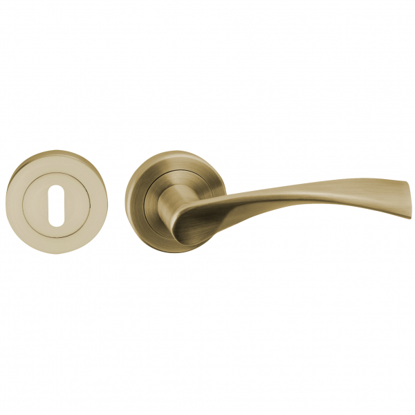 Product Image for Set manere Milano cu rozeta cheie inclusa bras antique Yale MNR2796