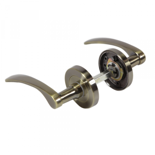 Product Image for Set manere Napoli cu rozeta Aluminiu antique bras Yale 54mm MNR8046
