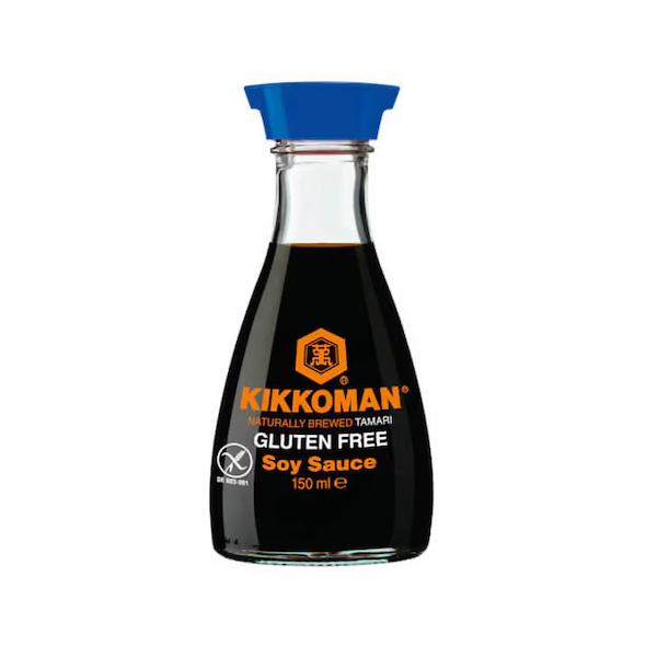 Product Image for Sos de Soia fara Gluten Kikkoman Capac Blue 150ml MLL