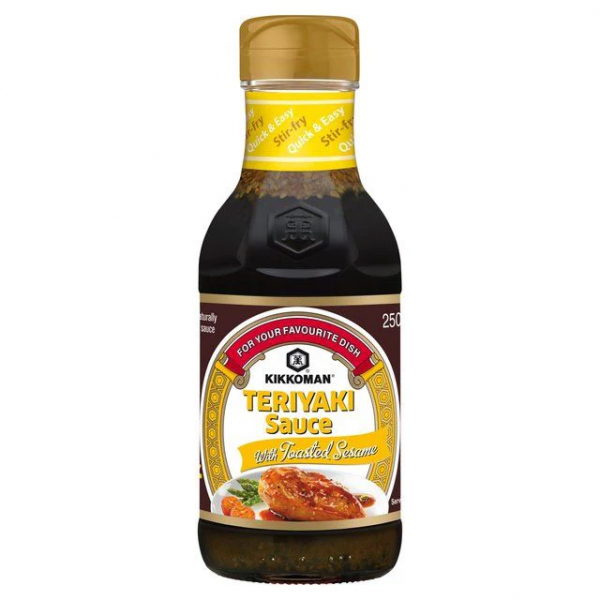 Product Image for Sos Soia Teriyaki cu susan Kikkoman 250ml MLL