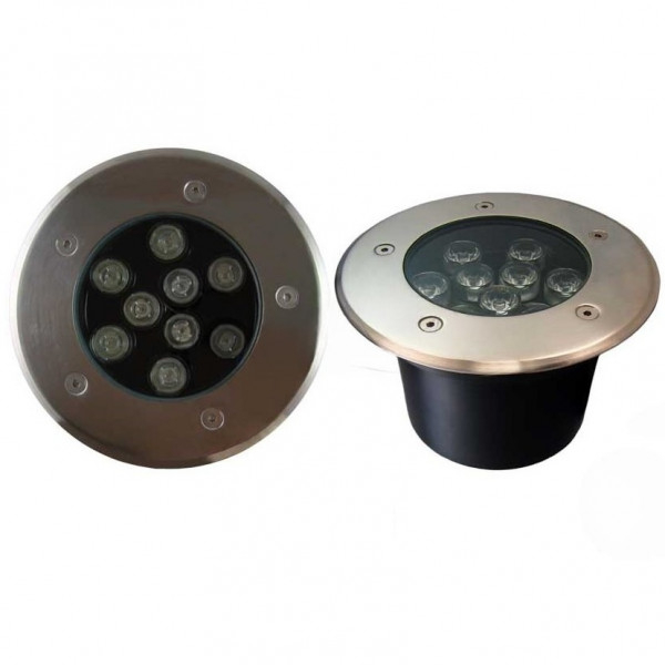 Product Image for Spot LED Pavaj IP65 9W RGB fara telecomanda MNR3163