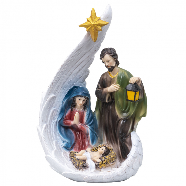 Product Image for Statueta decorativa rasina Famila Sfanta H 25cm Zilan ZTS8048