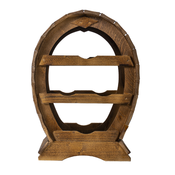 Product Image for Suport 4 sticle de vin din lemn de brad 43cm Zilan EXT 6096