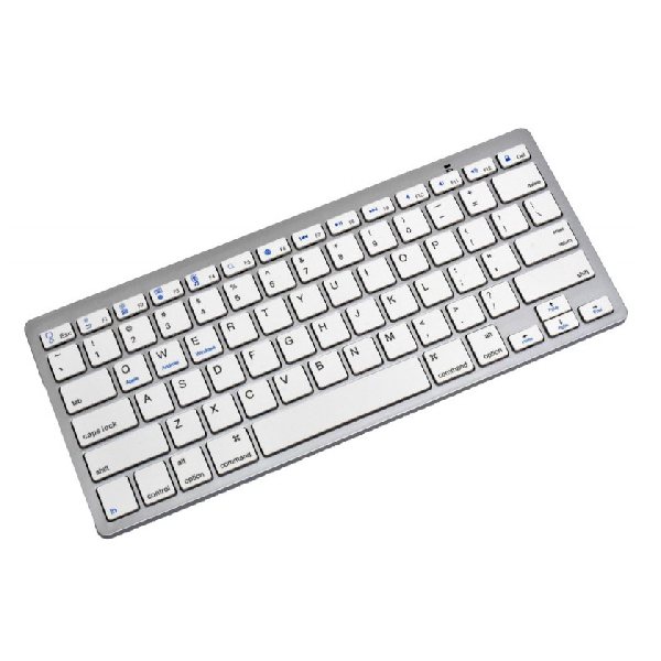 Product Image for Tastatura Slim Argintie cu Bluetooth WB 8022 2F014 XXM
