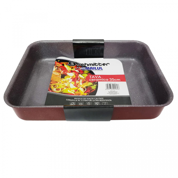 Product Image for Tava cuptor strat ceramic antiaderent Schmitter 35x24x7.5cm 340.35 C DNC39220