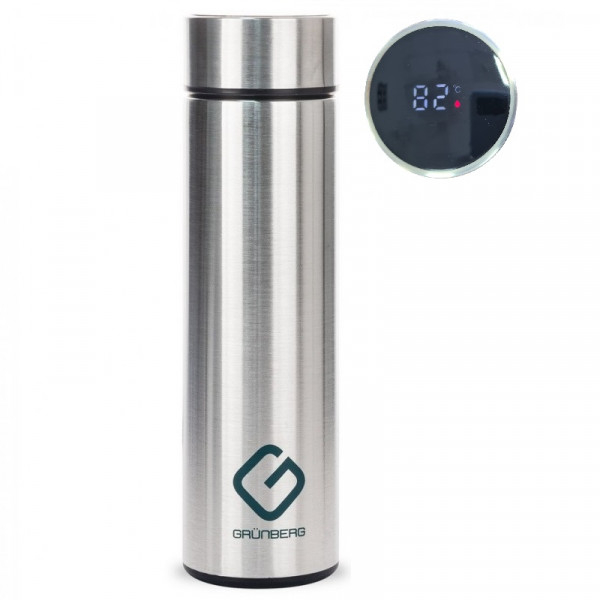 Product Image for Termos INOX Capac cu Afisaj LED Temperatura 500 ml Grunberg GR427