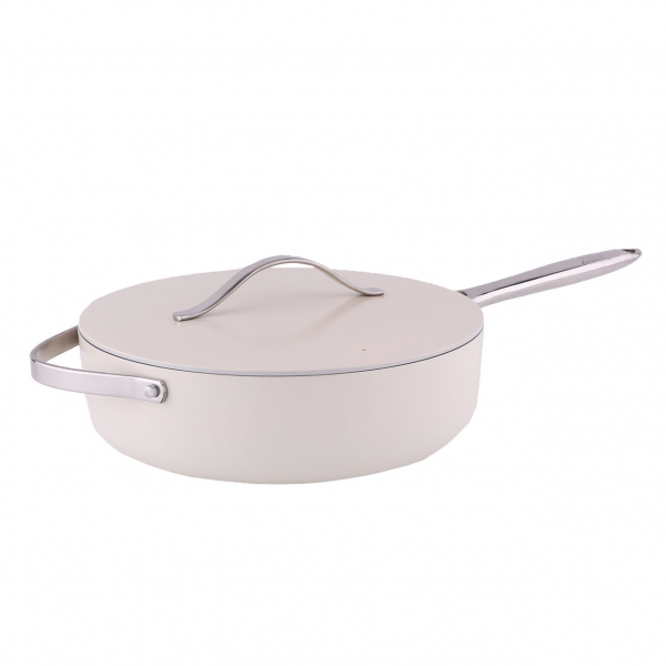 Product Image for Tigaie inalta capac interior ceramica 28cm crem Zilan ZLN0880