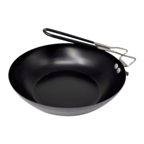 Product Image for Tigaie Wok maner rabatabil Otel+Plastic 24x24cm Placaj antiaderent Grunberg GR6136