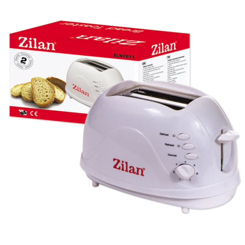 Product Image for Toaster Prajitor de Paine 2 Felii Zilan ZLN7611 700W