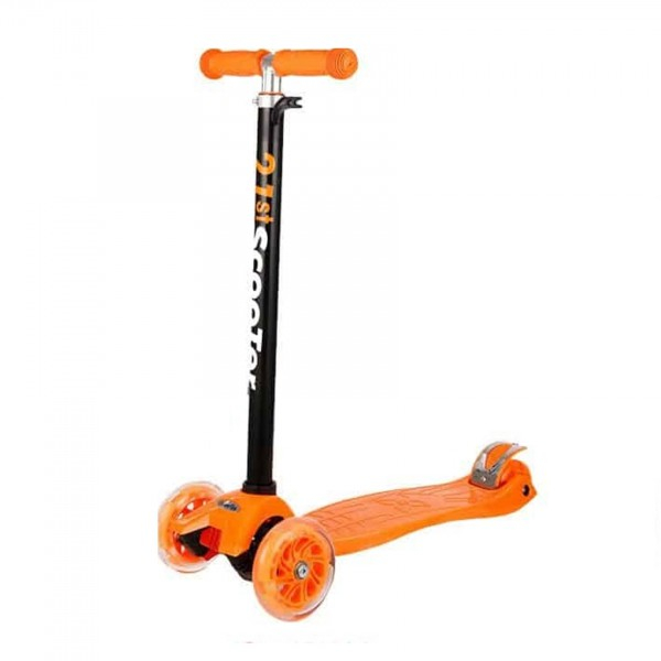 Product Image for Trotineta Copii cu Roti din Silicon 201314 21ST Scooter Orange