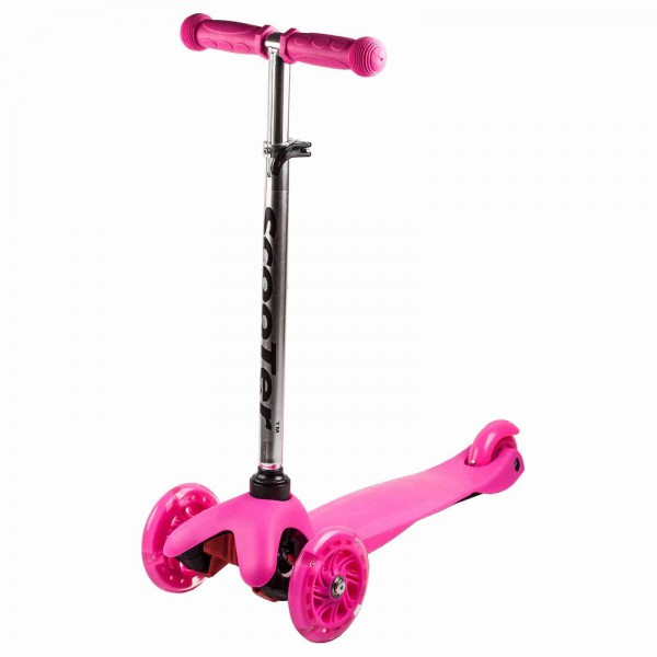 Product Image for Trotineta Copii cu Roti din Silicon Scooter Roz