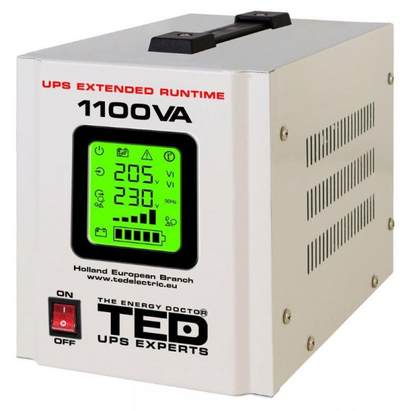 Product Image for UPS Centrala Termica 1100VA 700W TED 7G007 XXM