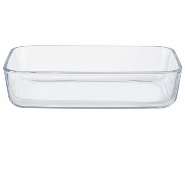 Product Image for Vas Mic din Sticla Termorezistenta dreptunghiular 0.9L Caldo KP900RC JGR