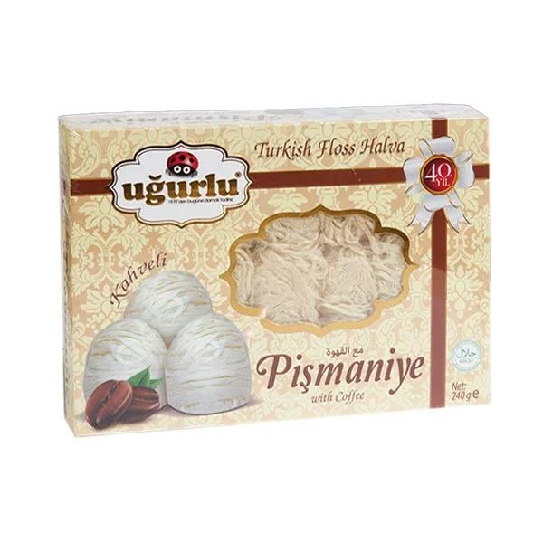 Product Image for Vata de zahar cu aroma de Cafea Pismaniye Ugurlu 240g MGR34221