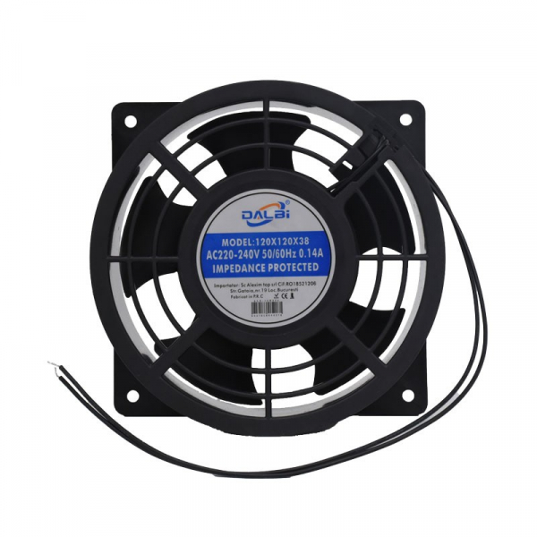 Product Image for Ventilator Axial de Carcasa 120x120x38mm 220V AC 14H053 XXM