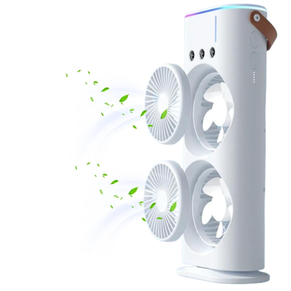 Product Image for Ventilator de Birou Compact cu Umidificare si Telecomanda DNC63433