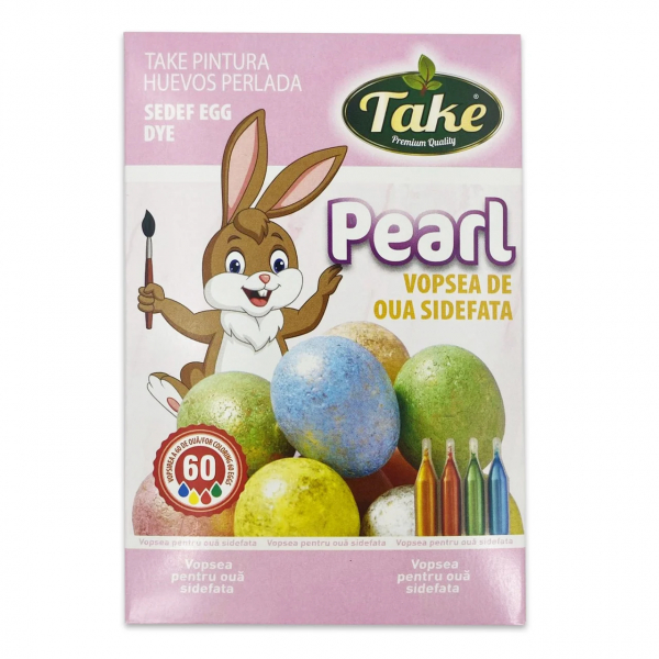 Product Image for Vopsea pentru 60 de oua pearl sidefata Take MGR16383