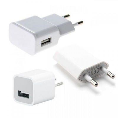 Adaptor Retea 220V pentru Incarcatoare USB 1000mAh 2A001 XXM