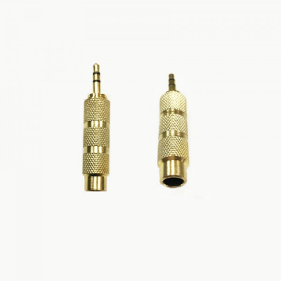 Adaptor Metalic Jack pentru Microfon Mama 6.3mm Tata 3.5mm 12E012 XXM