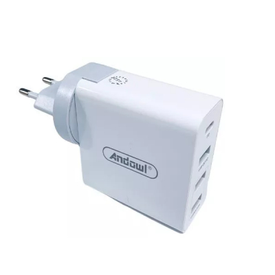 Adaptor PD+QC 3.0 4 porturi iesire USB Andowl WLXA6