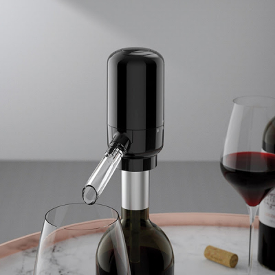 Aerator si Dispenser Automat Electric pentru Sticla de Vin