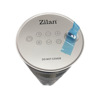Aeroterma tip turn alba 2200W ecran LED termostat 3 trepte viteza Zilan ZLN5640