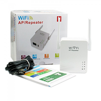 Amplificator Semnal Wireless cu Slot USB  Wifi AP/Repeater