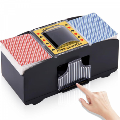 Aparat Amestecator Automat Carti de Joc 2 Decks Card Shuffler BRP