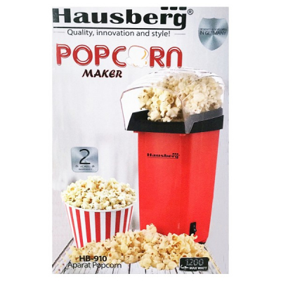Aparat de facut Popcorn 1200W Hausberg HB910