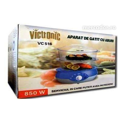 Aparat electric de gatit cu aburi cu 2 nivele Victronic VC516