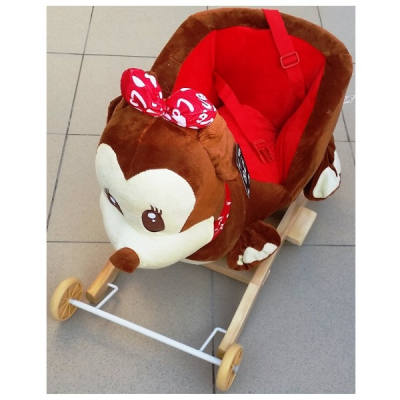 Balansoar cu Roti Muzical Minnie cu Ham Siguranta Copii BL108