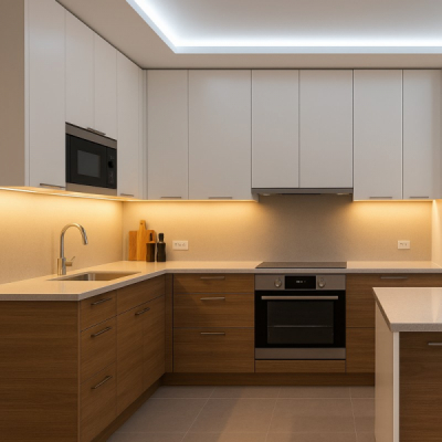 Banda LED COB 5m 560D/m 2in1 Alb Cald si Rece 2700K-6500K IP20 18A202 XXM