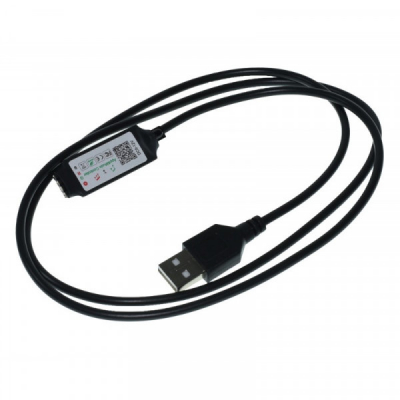 Banda LED RGB 5050 3m Kit TV USB Bluetooth QR Telecomanda IP65 BL6 XXM