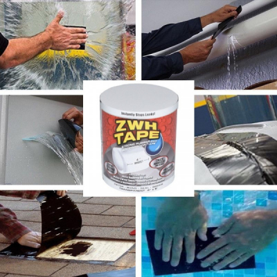 Banda Super Adeziva Reparatii Flex Tape Transparenta 10x150cm 10150T 14B031 XXM