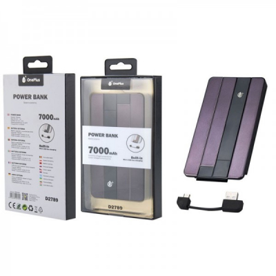 Baterie Acumulator Extern Power Bank 7000 One Plus D2789