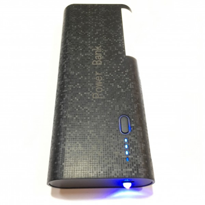 Baterie Externa Power Bank 4 USB, Lanterna LED, Lumina UV 20000