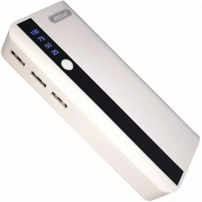 Baterie Externa Power Bank cu Afisaj 3 USB 10000 Andowl QT67