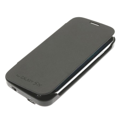 Baterie Externa tip Husa Neagra Samsung Galaxy S4 4000mAh